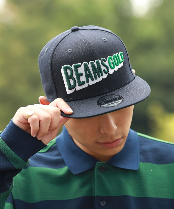 BEAMS GOLF（ビームス ゴルフ）【別注】NEW ERA /3Dフラッグ刺繍