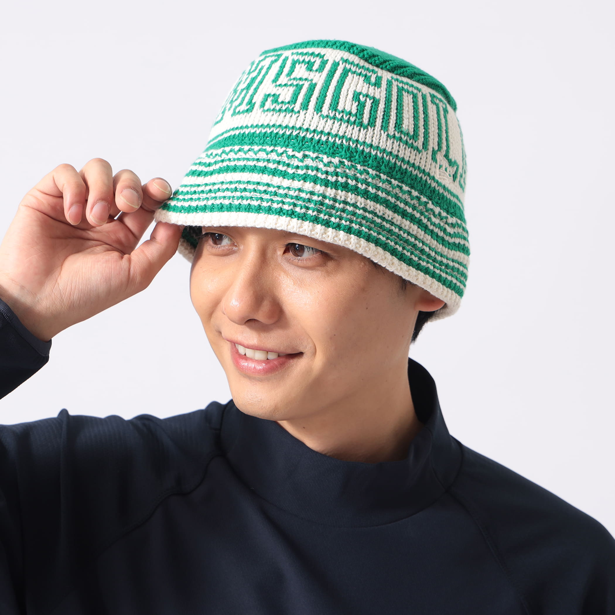 BEAMS GOLF（ビームス ゴルフ）【別注】NEW ERA / ビッグロゴ バケット