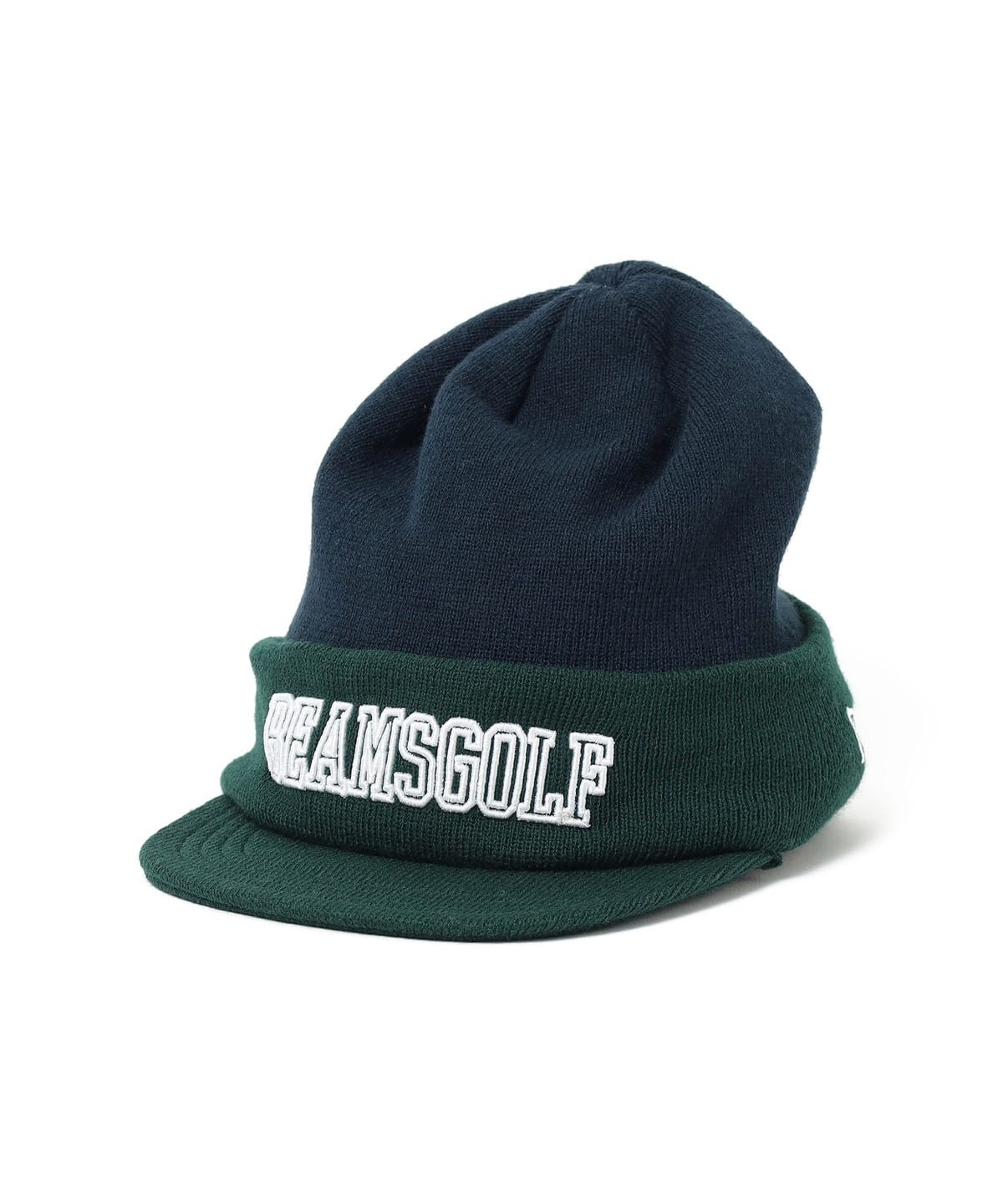 BEAMS GOLF（ビームス ゴルフ）【別注】NEW ERA / ロゴ ニットバイザー