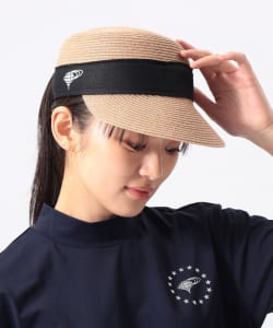 〈WOMEN〉配色 ロゴテープ キャップ