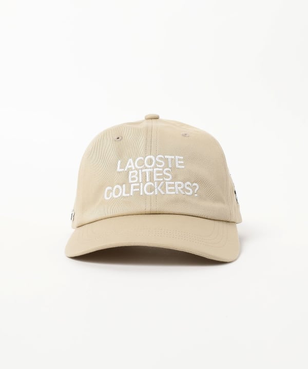 golfickers キャップ　帽子　GOLF CAP BEAMS GOLF（ビームス ゴルフ）LACOSTE × Golfickers