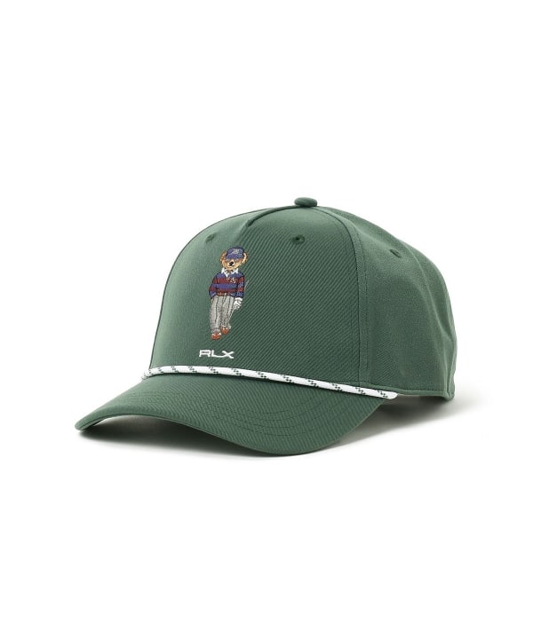 RALPH LAUREN / RLX Polo ロングスリーブ ベア ツイル スポーツ キャップ