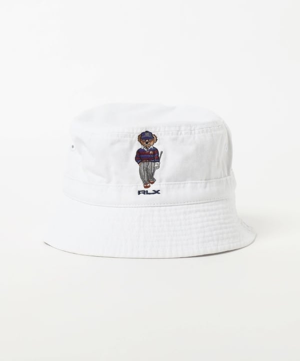RALPH LAUREN / RLX GOLF ポロベア コットン バケットハット 2026
