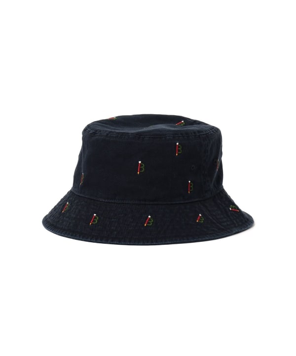 【+10%ポイントUP】B-Teeロゴ エンブロイダリー ハット