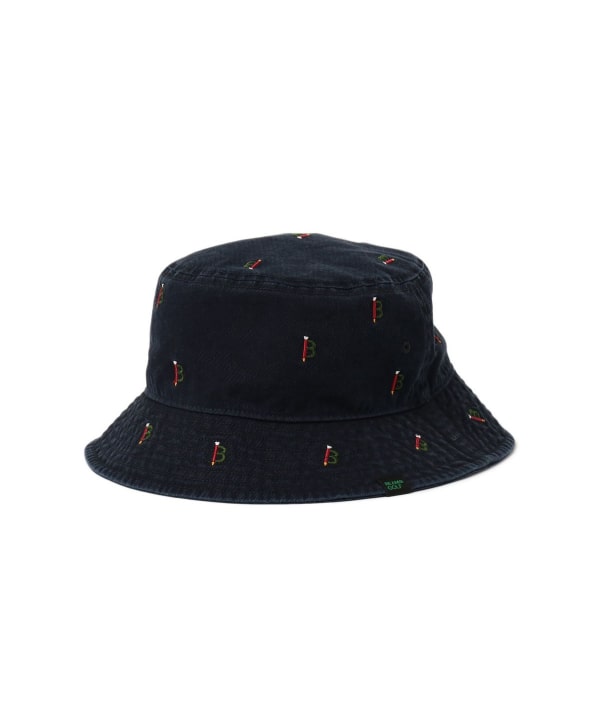 【+10%ポイントUP】B-Teeロゴ エンブロイダリー ハット