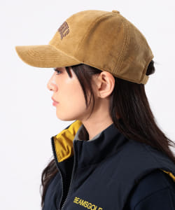 〈WOMEN〉アーチロゴ コーデュロイ キャップ