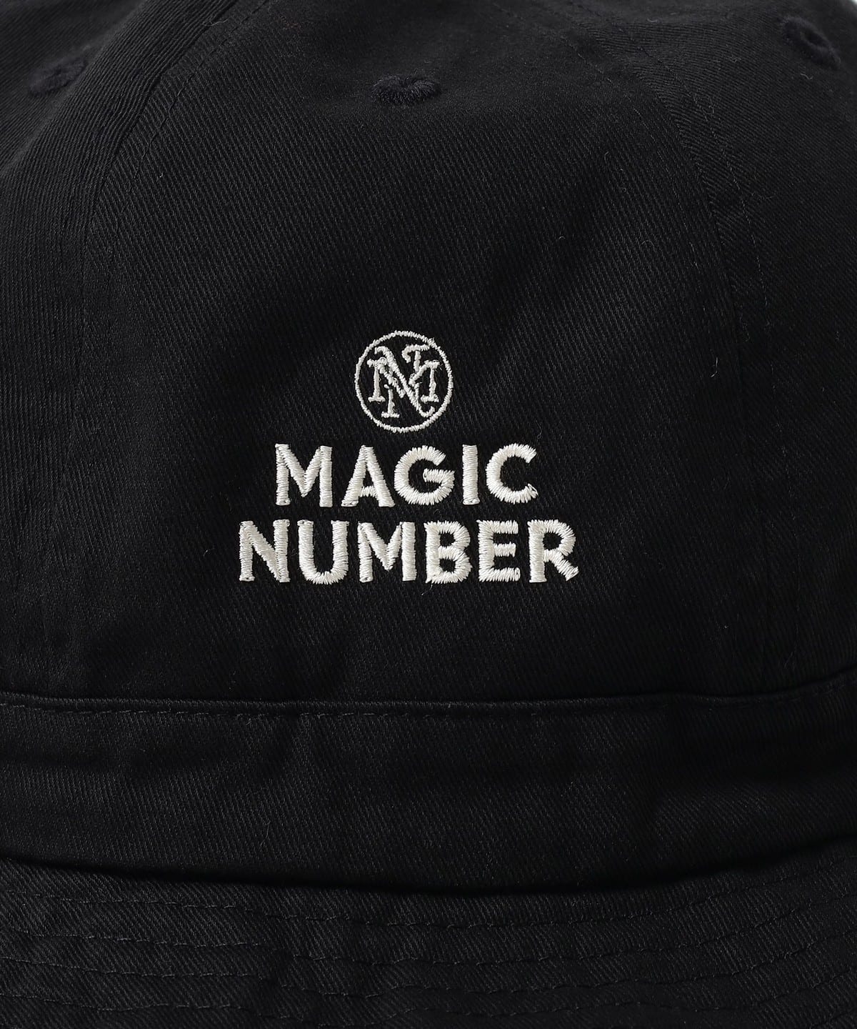 MAGIC NUMBER × BEAMS GOLF サファリハット 黒 新品 BEAMS GOLF（ビームス ゴルフ）【別注】MAGIC NUMBER / ツイル メトロ