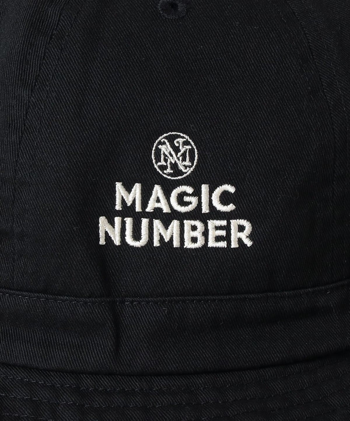 MAGIC NUMBER × BEAMS GOLF サファリハット 黒 新品 BEAMS GOLF（ビームス ゴルフ）【別注】MAGIC NUMBER / ツイル メトロ