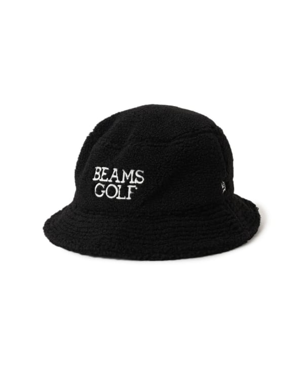 【別注】NEW ERA / ロゴ刺繍 ボア ハット