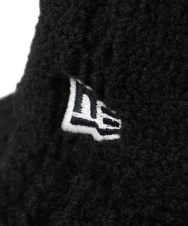 【別注】NEW ERA / ロゴ刺繍 ボア ハット