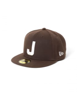 【別注】JONES Sports × NEW ERA / 59FIFTY ロゴ刺繍 フラットバイザーキャップ
