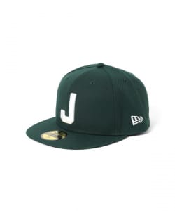 【別注】JONES Sports × NEW ERA / 59FIFTY ロゴ刺繍 フラットバイザーキャップ