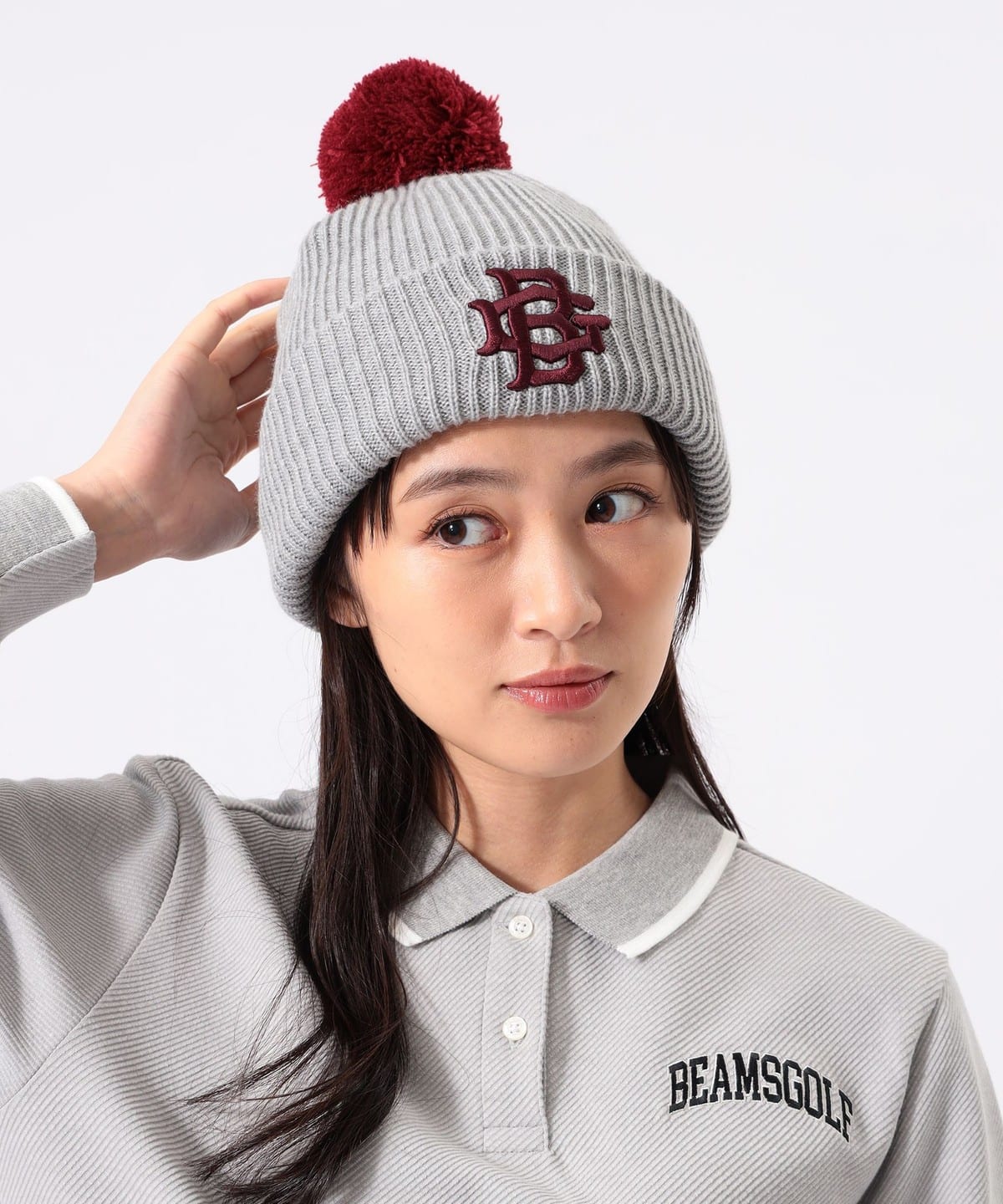 BEAMS GOLF（ビームス ゴルフ）【別注】NEW ERA / スタックロゴ