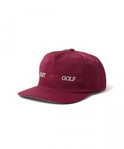 【別注】QUIET GOLF / 5パネル キャップ