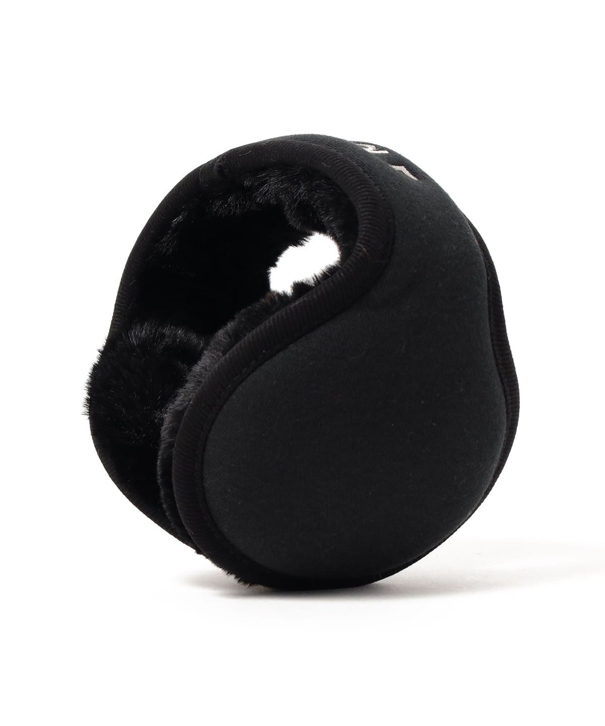 ロゴ ボアイヤーマフ ファッション雑貨 MEN BLACK ONE SIZE ロゴ ボアイヤーマフ ファッション雑貨 MEN BLACK ONE SIZE