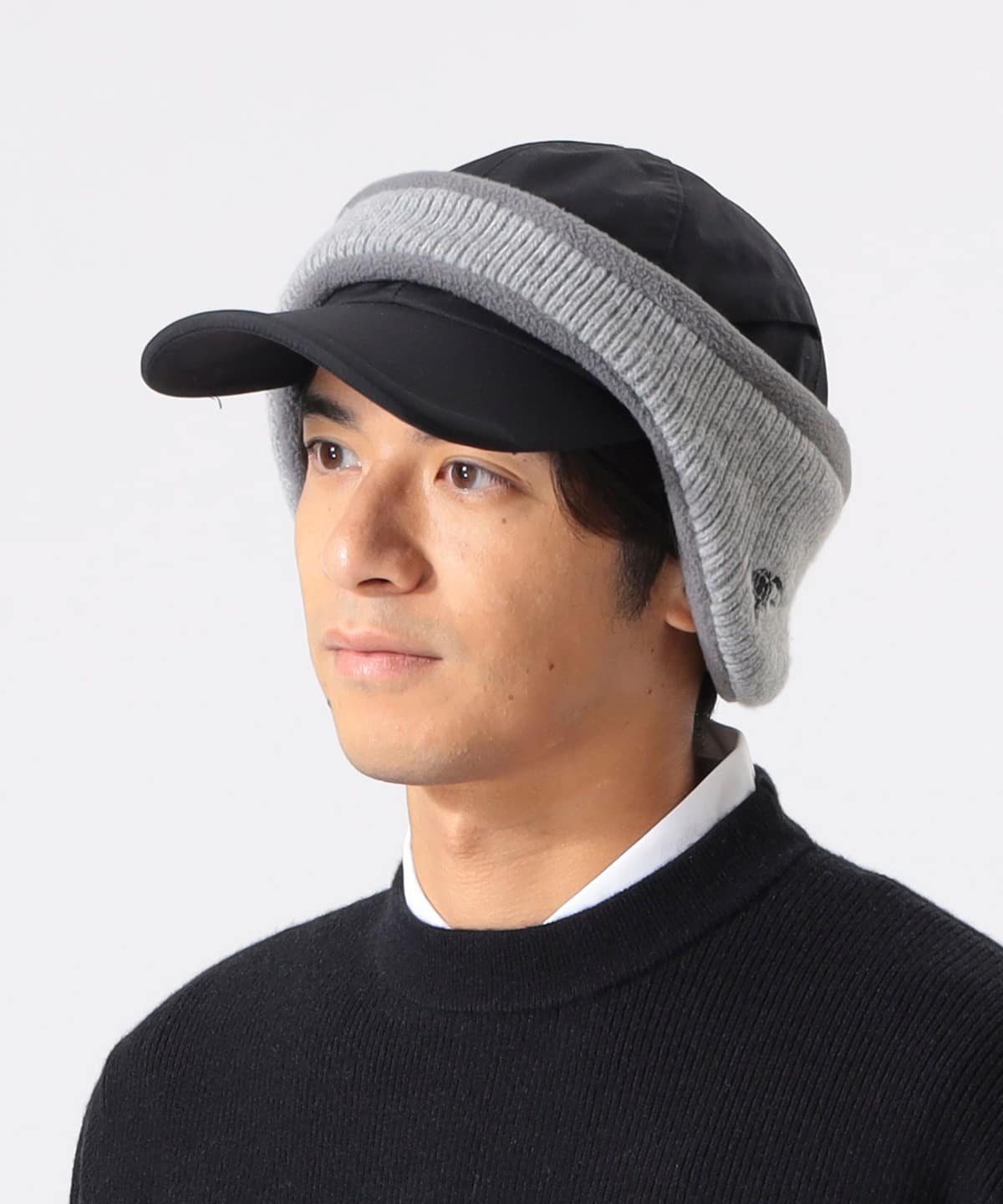 フリース イヤーバンド ファッション雑貨 MEN GREY ONE SIZE
