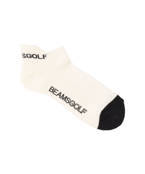 BEAMS GOLF(ビームス ゴルフ)ロゴ アンクルソックス(レッグ BEAMS GOLF(ビームス ゴルフ)ロゴ アンクルソックス(レッグ