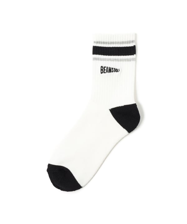BEAMS GOLF（ビームス ゴルフ）〈WOMEN〉ライン配色 ソックス