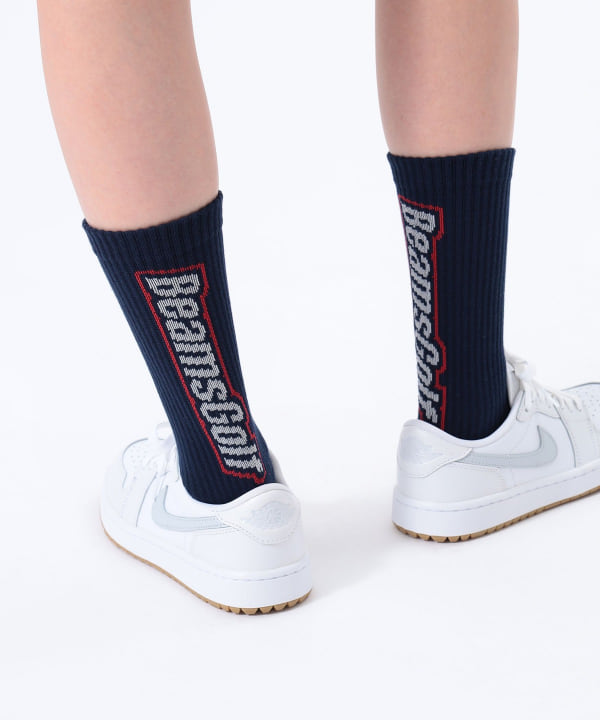 BEAMS GOLF（ビームス ゴルフ）〈WOMEN〉バックロゴ ソックス