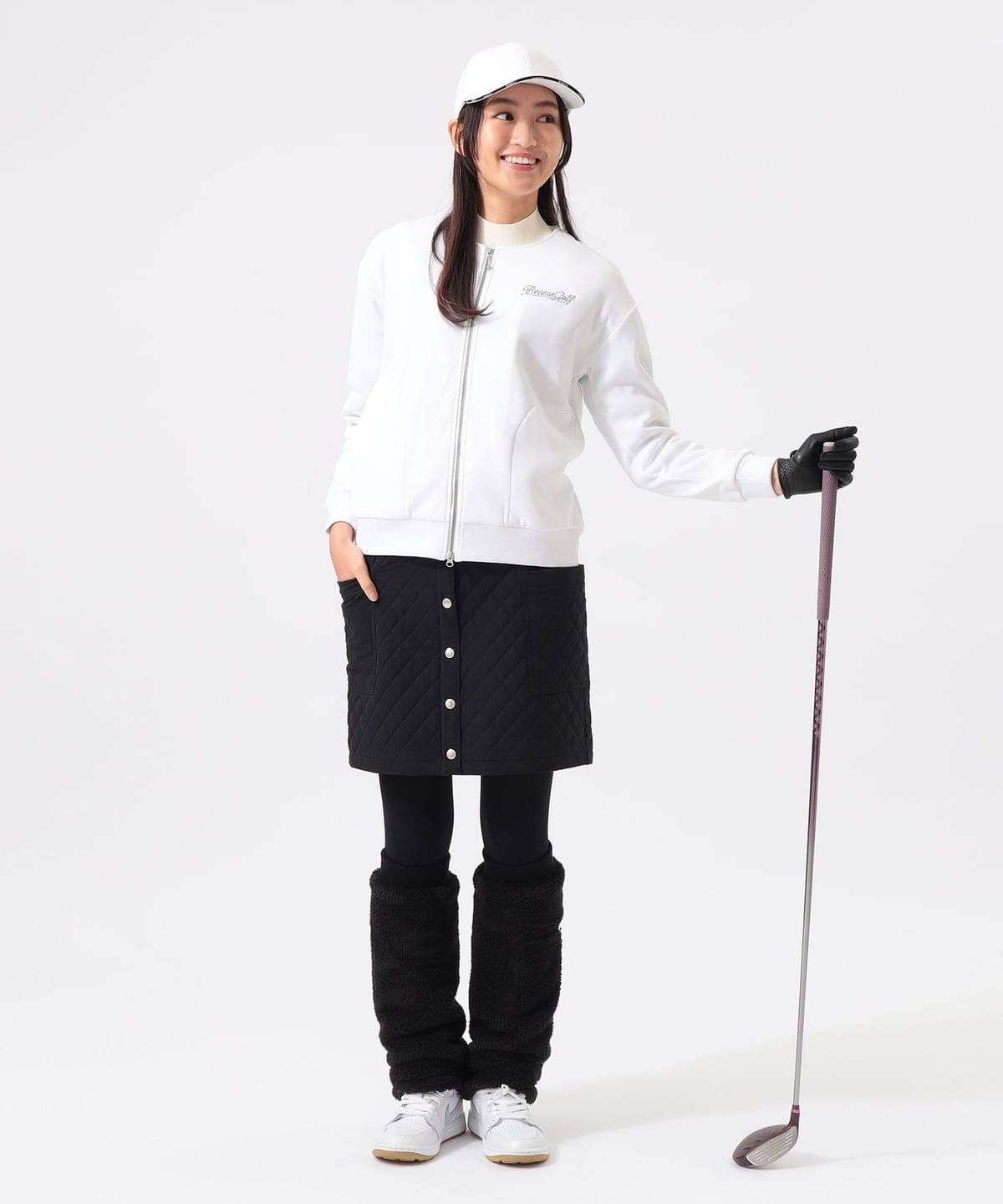 BEAMS GOLF（ビームス ゴルフ）ボア レッグウォーマー（レッグウェア
