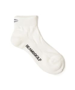 ＜MEN＞BEAMS GOLF/ 刺繍 クウォーターソックス
