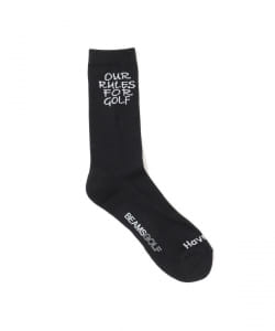 ＜MEN＞BEAMS GOLF ORANGE LABEL / メッセージ ソックス