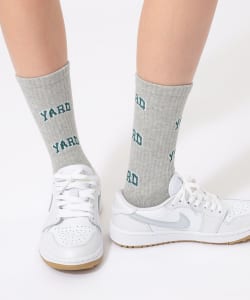 〈WOMEN〉YARD ロゴソックス