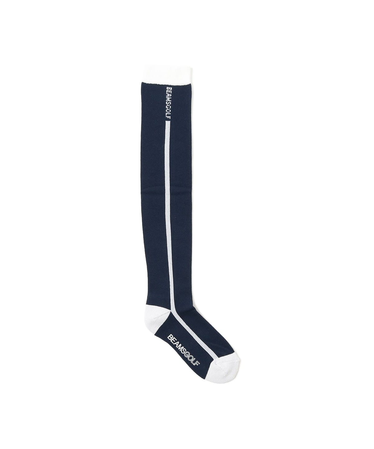 BEAMS GOLF（ビームス ゴルフ）〈WOMEN〉ロゴ ライン ニーハイソックス