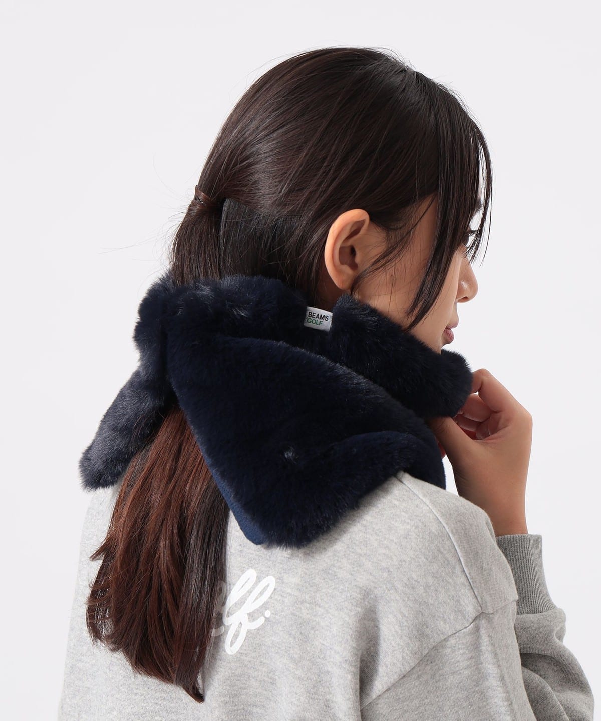 BEAMS GOLF（ビームス ゴルフ）〈WOMEN〉フリース裏付き フェイク