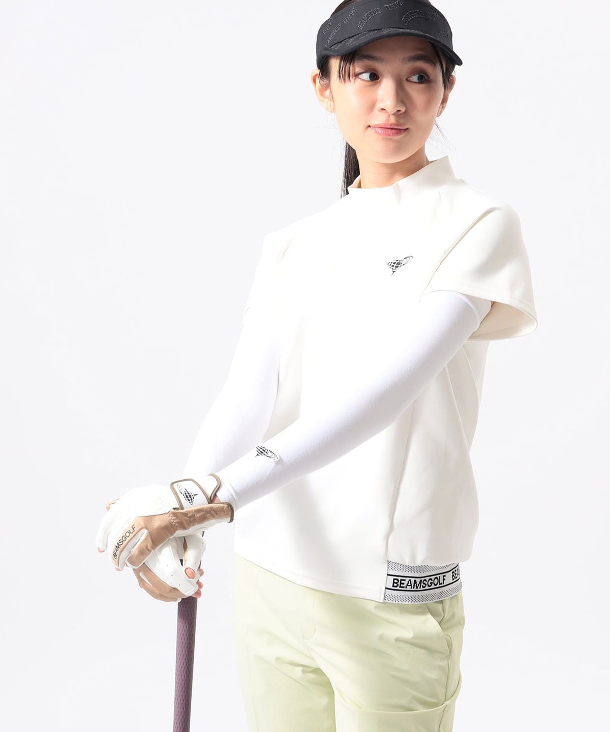BEAMS GOLF（ビームス ゴルフ）シームレス アームカバー（アウトドア