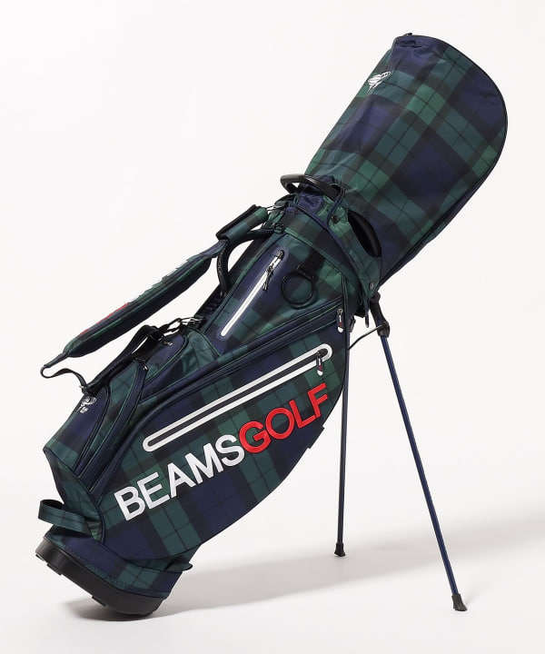 BEAMS GOLF BEAMS GOLF BEAMS GOLF / Black Watch Stand Caddy Bag 4