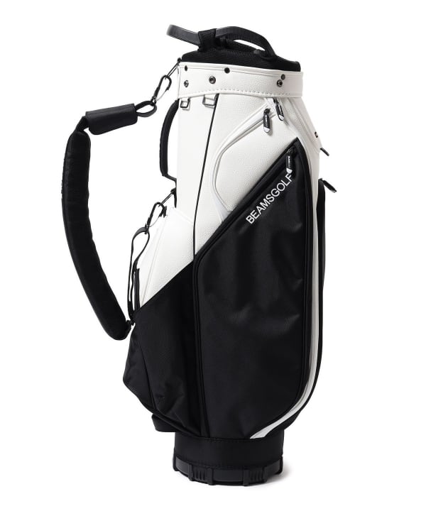 BEAMS GOLF (BEAMS GOLF) BEAMS GOLF / Bicolor Eight-Half Caddy Bag