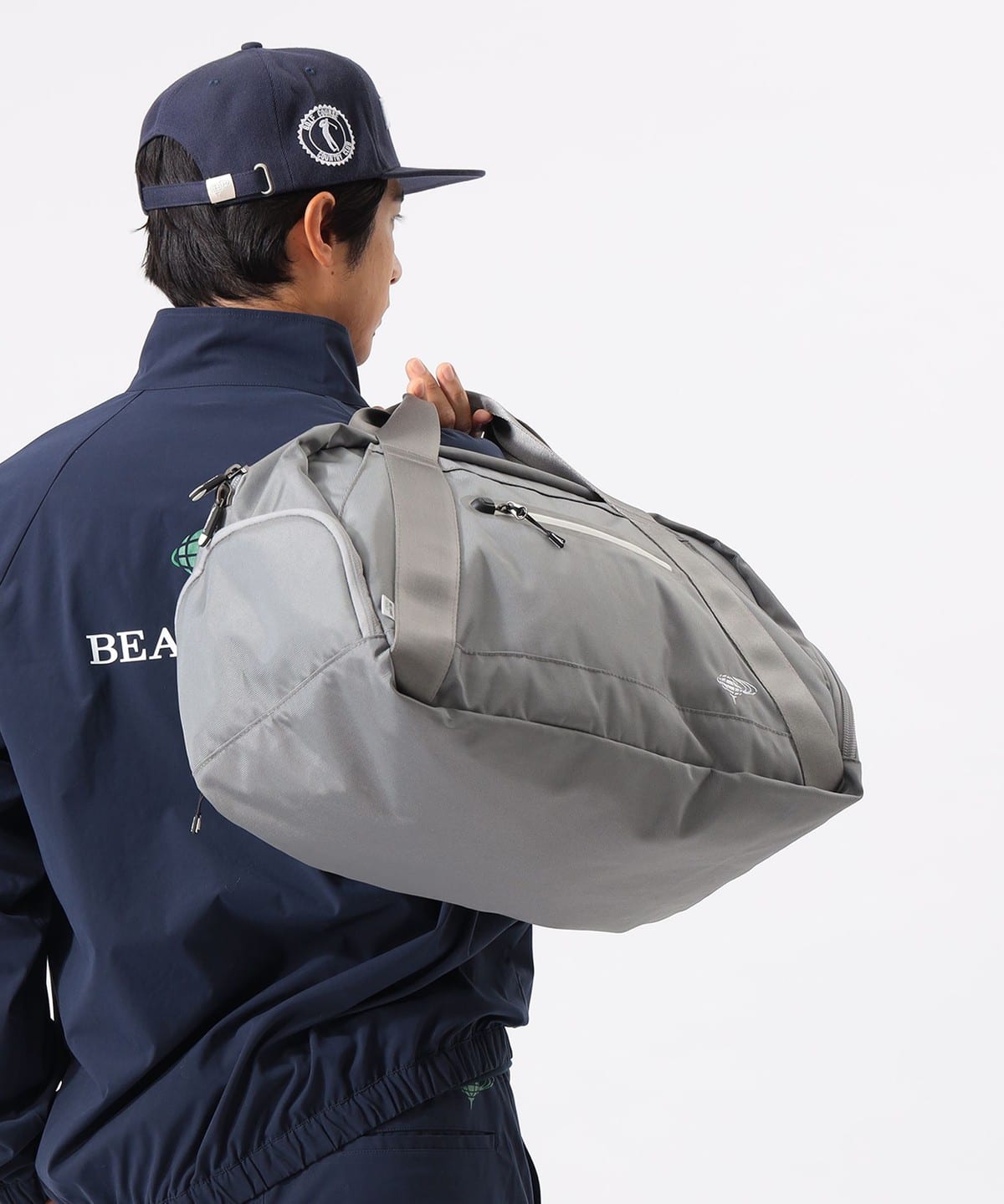 ビームスゴルフ　ボストンバッグ　シューズポケット付き BEAMS GOLF（ビームス ゴルフ）シューズケース付き ボストンバッグ 2