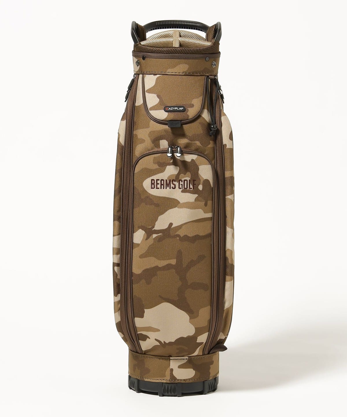 BEAMS GOLF (BEAMS GOLF) Soil Camo Eight Half Caddy Bag (Bags Caddy Bags)  Available at BEAMS