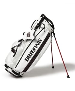 BRIEFING × BEAMS GOLF / 40th別注 CADDIE STAND BAG　SNOW WHITE
