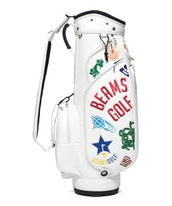 BEAMS GOLF / various ロゴ キャディバッグ