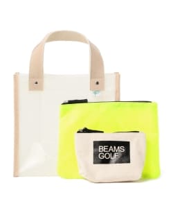 BEAMS GOLF ORANGE LABEL / PVC カートバッグ