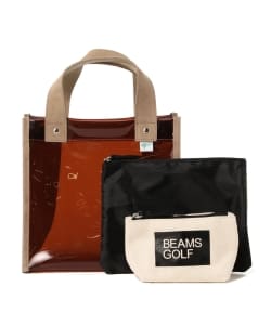 BEAMS GOLF ORANGE LABEL / PVC カートバッグ