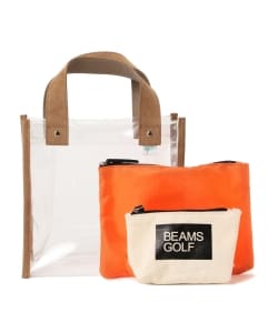 BEAMS GOLF ORANGE LABEL / PVC カートバッグ