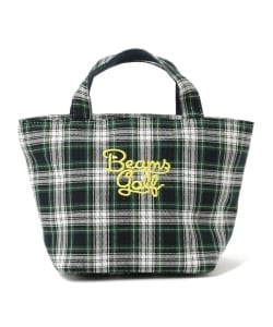BEAMS GOLF ORANGE LABEL / タータンチェック　カート バッグ