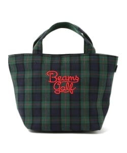 BEAMS GOLF ORANGE LABEL / タータンチェック　カート バッグ
