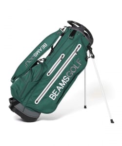 BEAMS GOLF / ダークグリーン スタンド キャディバッグ