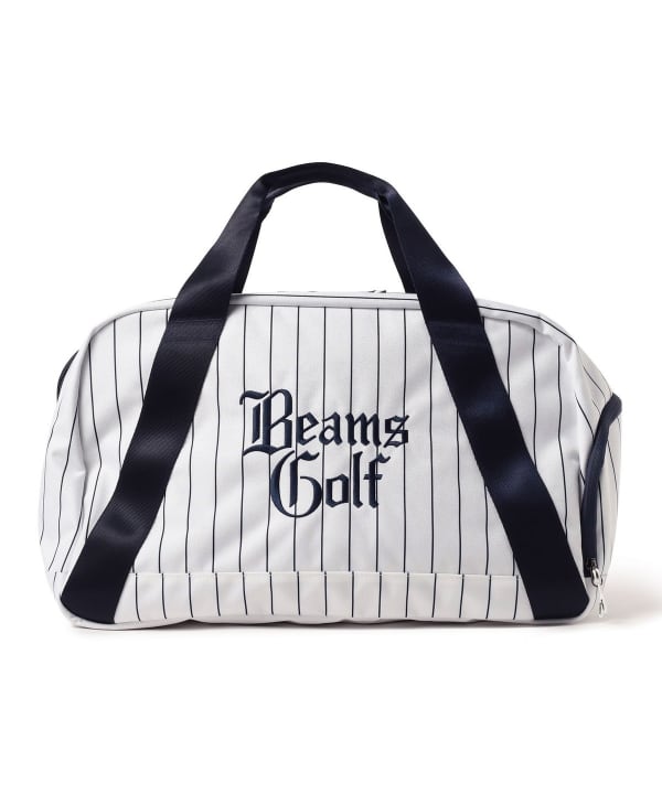 BEAMS GOLF（ビームス ゴルフ）ピンストライプ シューズケース付き ボストンバッグ（バッグ ボストンバッグ）通販｜BEAMS