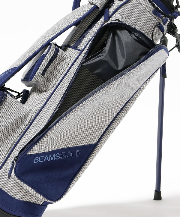 BEAMS GOLF（ビームス ゴルフ）【名入れ専用・受注生産商品】【WEB限定】 NSG-COTTON CANVAS スタンド キャディバッグ（バッグ  キャディバッグ）通販｜BEAMS