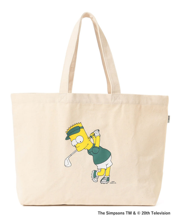 BEAMS GOLF（ビームス ゴルフ）【EXCLUSIVE】ORANGE LABEL / The Simpsons キャンバストートバッグ（バッグ  ショルダーバッグ）通販｜BEAMS