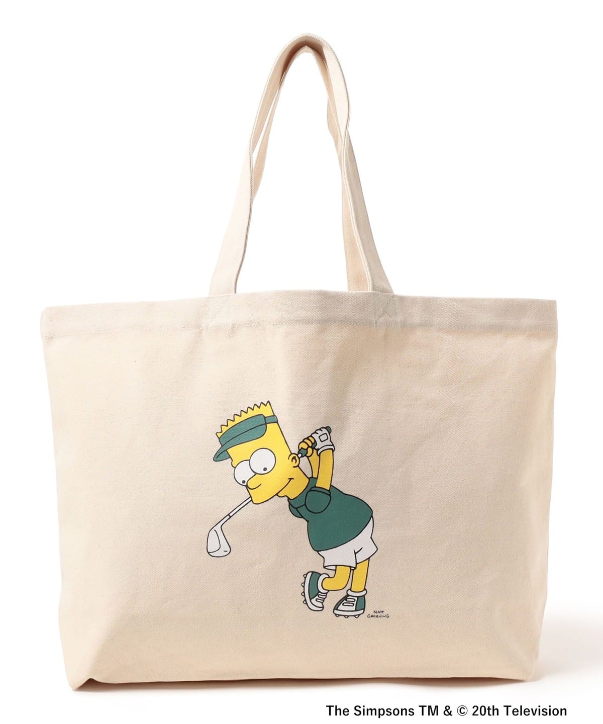 BEAMS GOLF（ビームス ゴルフ）【EXCLUSIVE】ORANGE LABEL / The Simpsons キャンバストートバッグ（バッグ  ショルダーバッグ）通販｜BEAMS