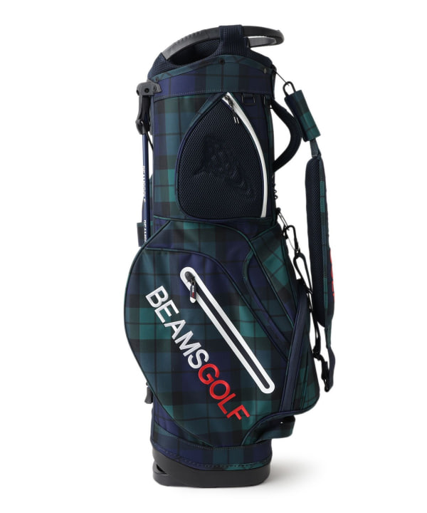 【お買い得！】 BEAMS GOLF（ビームス ゴルフ）ブラックウォッチ スタンド ゴルフバッグ・キャディバッグ