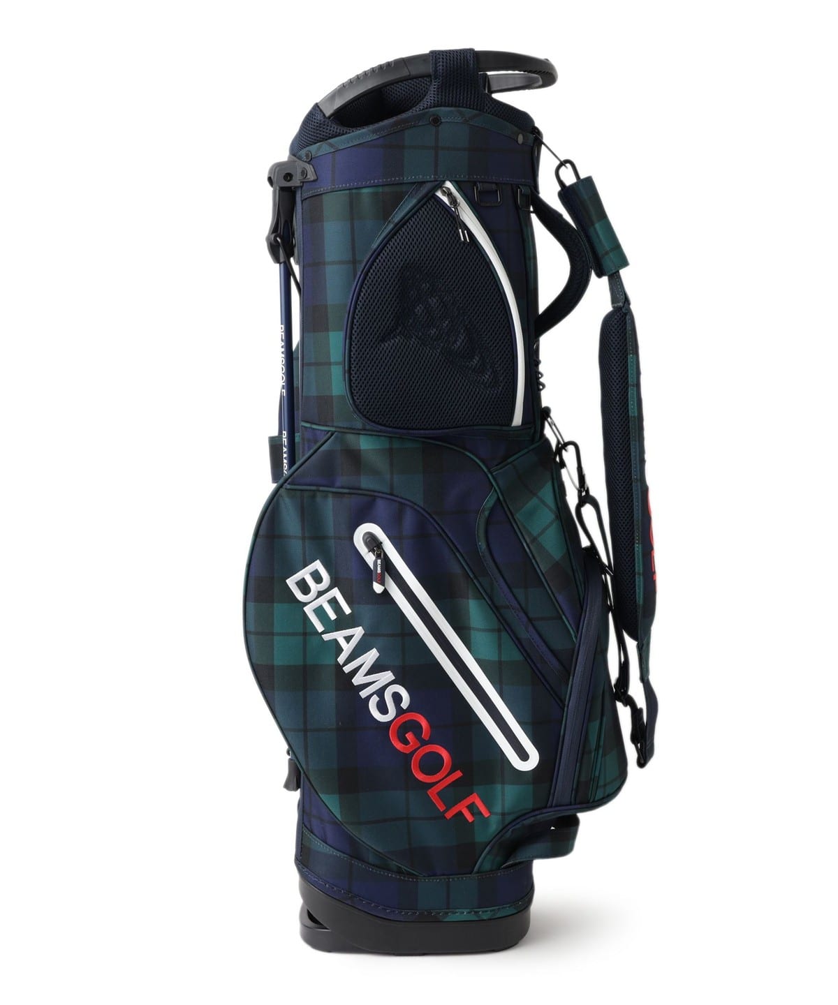 人気満点 BEAMS スタンド ゴルフ）ブラックウォッチ GOLF（ビームス ゴルフバッグ・キャディバッグ
