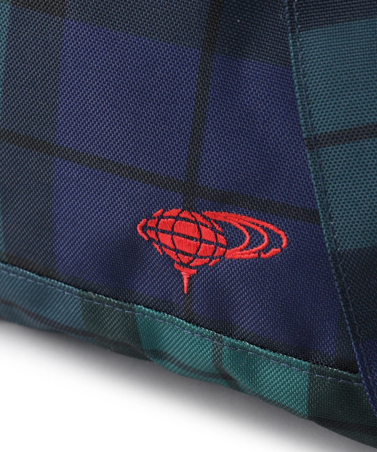 シューズケース一体型ボストン GOLF 【美品】BEAMS ブラックウォッチ柄 シューズケース付き ボストンバッグ ゴルフ） GOLF（ビームス BEAMS ゴルフバッグ・キャディバッグ