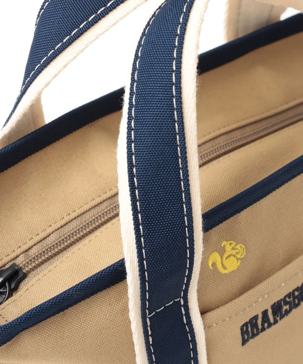 BEAMS GOLF（ビームス ゴルフ）刺繍 総柄カートバッグ．（バッグ